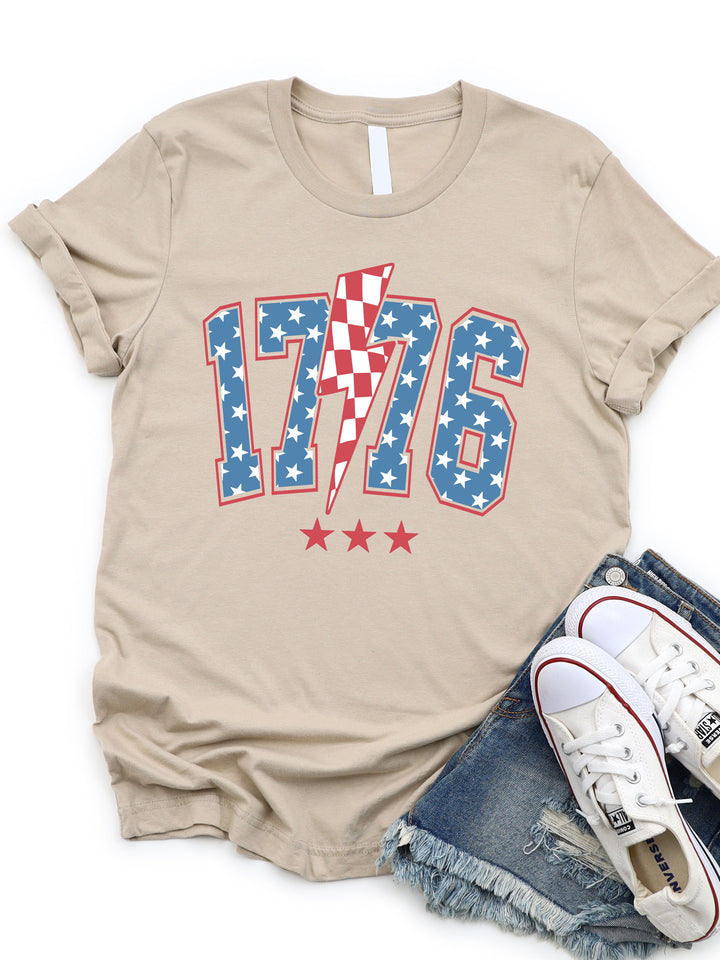 1776 Lightning Bolt - Graphic Tee