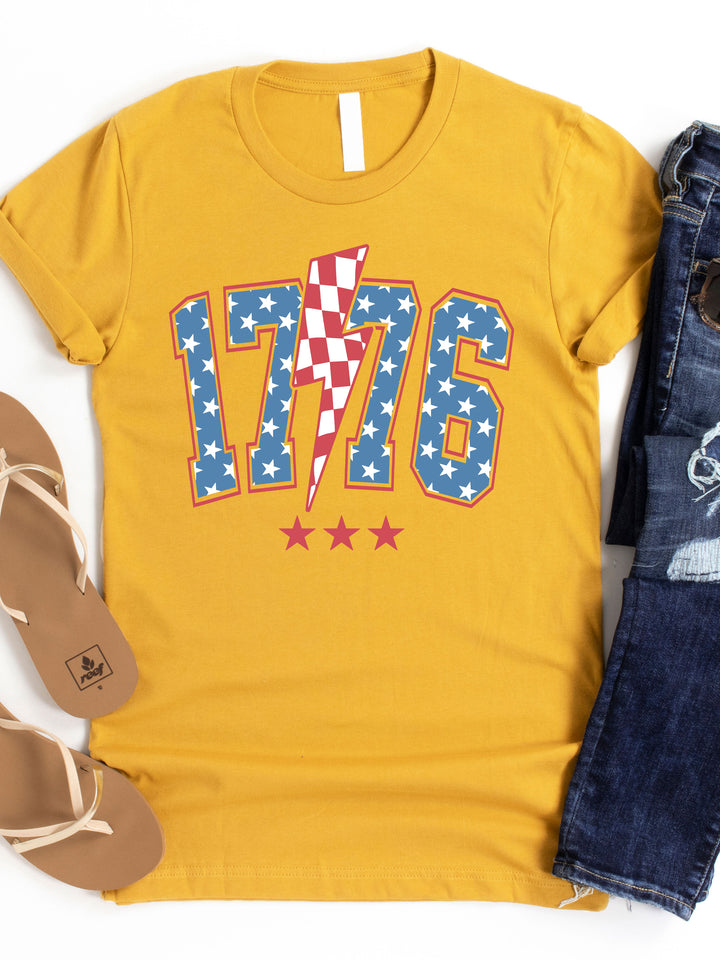 1776 Lightning Bolt - Graphic Tee