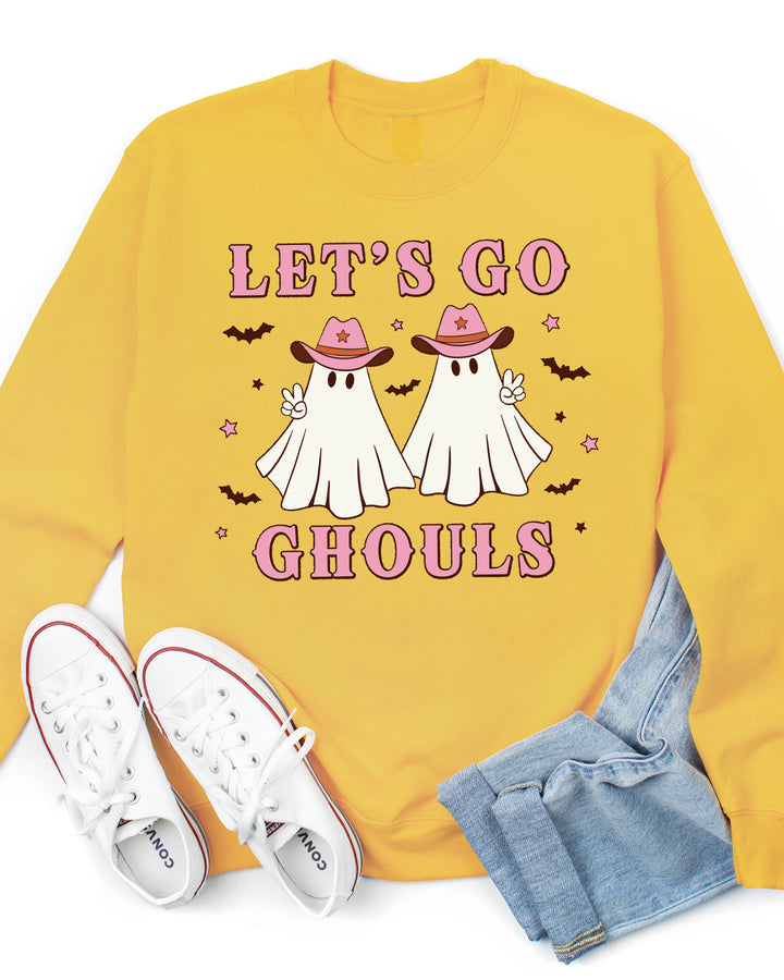 Let's Go Ghouls Graphic Sweatshirt