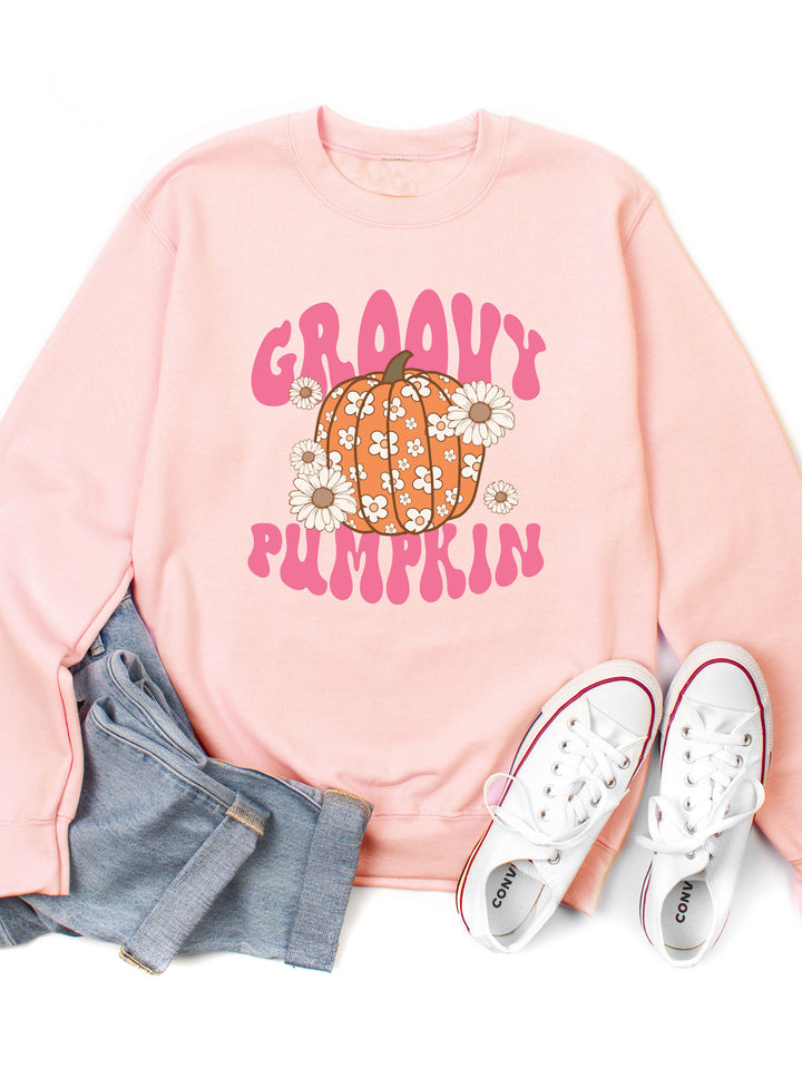 Groovy Pumpkin - Graphic Sweatshirt @bethanyhenson_