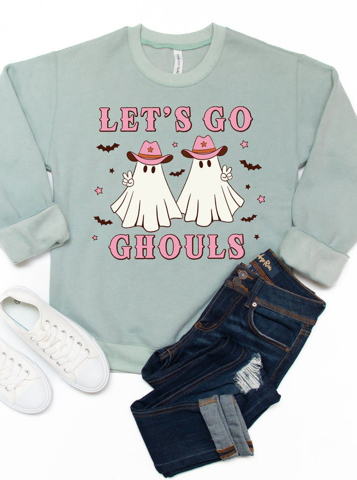 Let's Go Ghouls Graphic Sweatshirt