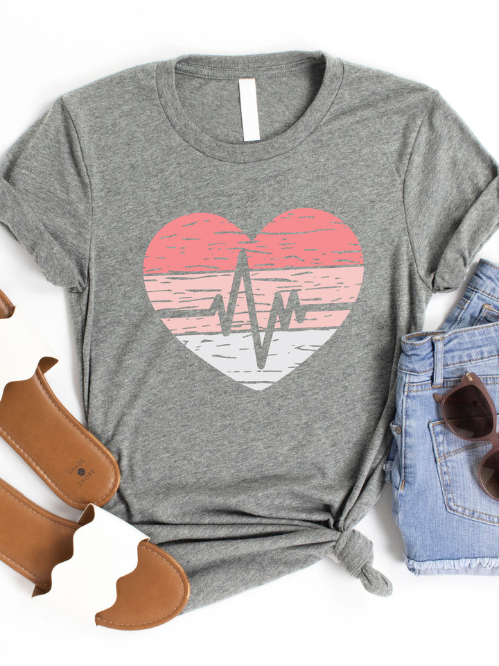 Heartbeat Graphic Tee