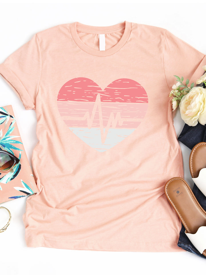 Heartbeat Graphic Tee