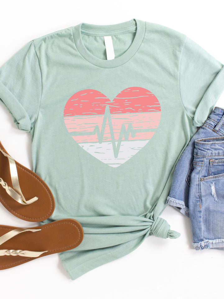 Heartbeat Graphic Tee