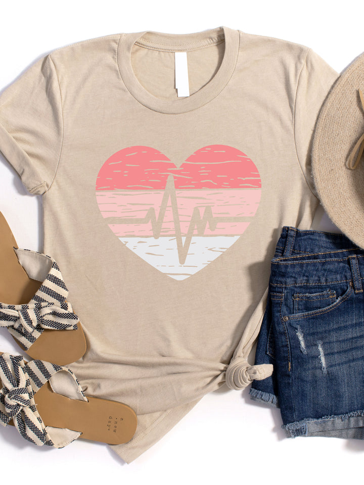Heartbeat Graphic Tee