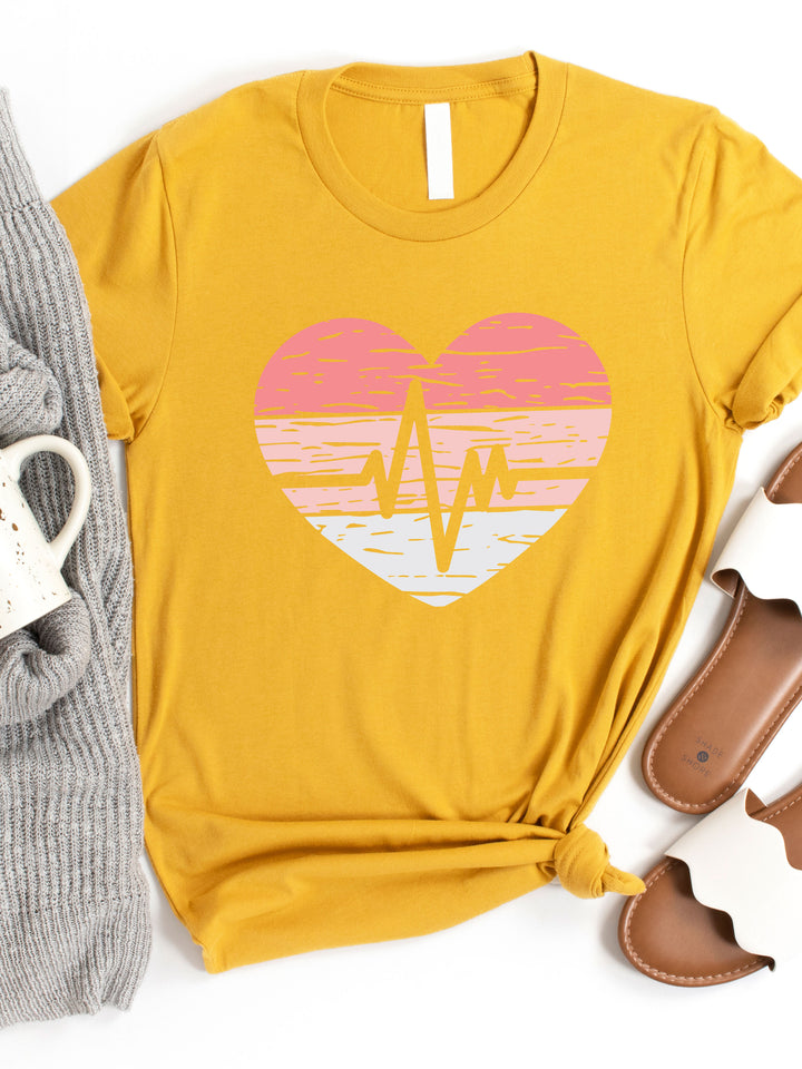 Heartbeat Graphic Tee