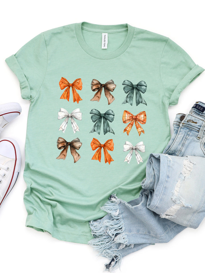 Colored Bows Graphic Tee