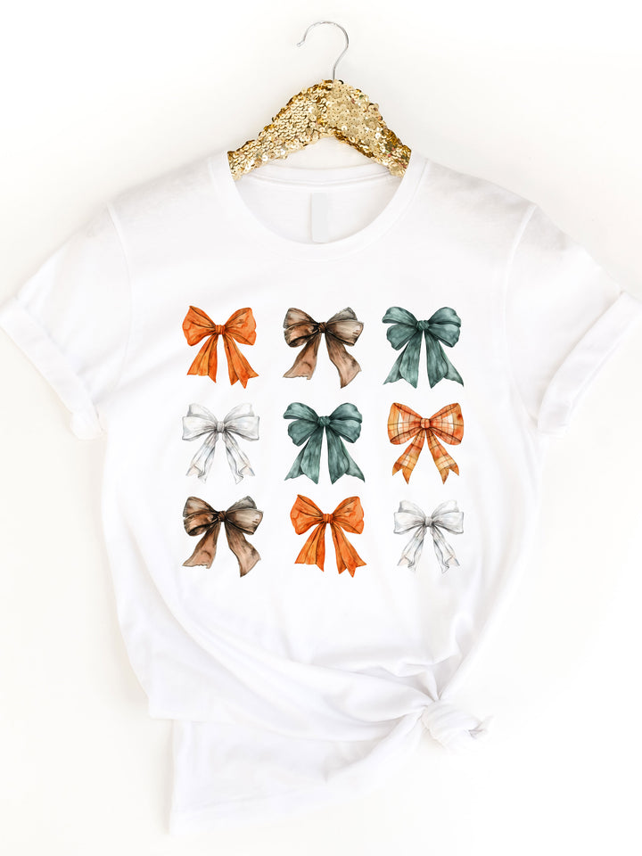 Colored Bows Graphic Tee