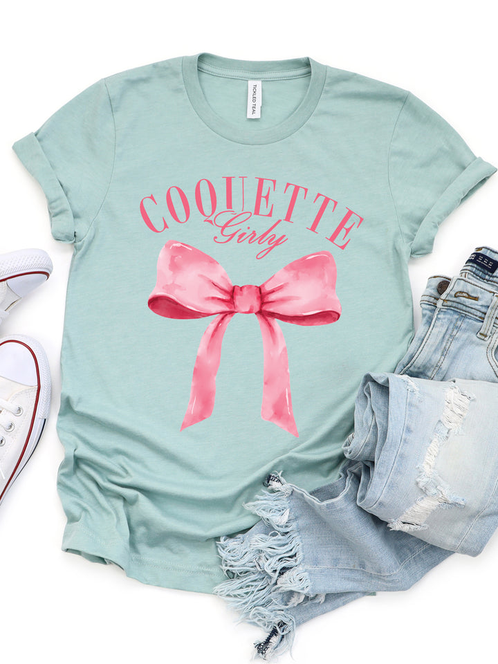 Coquette Girly Graphic Tee