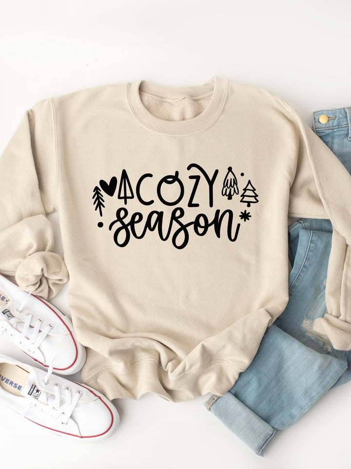 Cozy Season (Trees) Graphic Sweatshirt