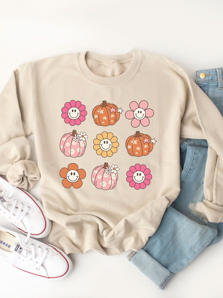 Daisies & Pumpkins - Graphic Sweatshirt @bethanyhenson_