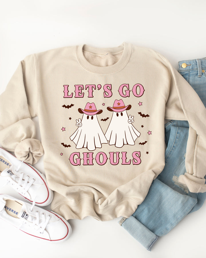 Let's Go Ghouls Graphic Sweatshirt