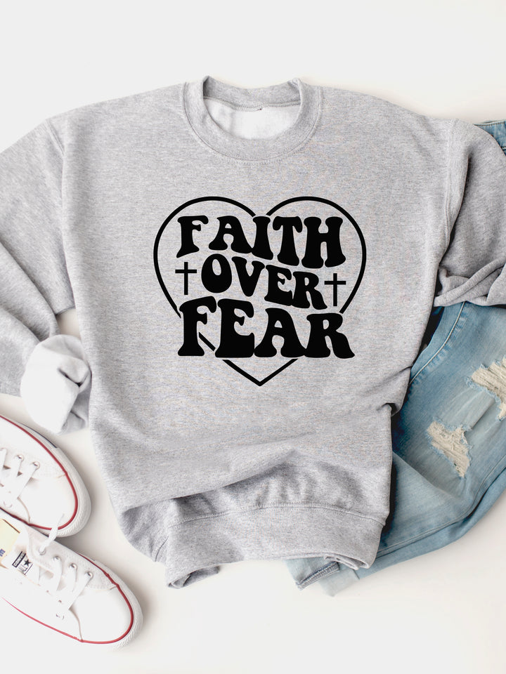 Faith Over Fear Graphic Sweatshirt