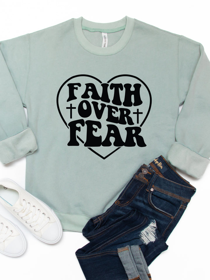 Faith Over Fear Graphic Sweatshirt