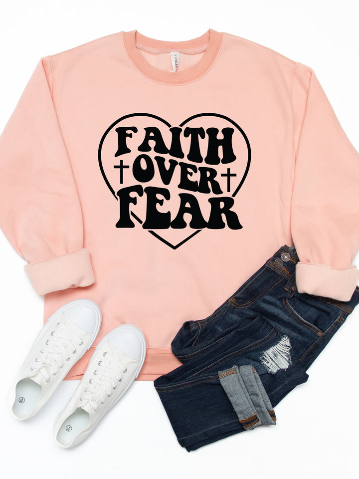 Faith Over Fear Graphic Sweatshirt