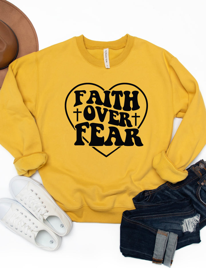 Faith Over Fear Graphic Sweatshirt