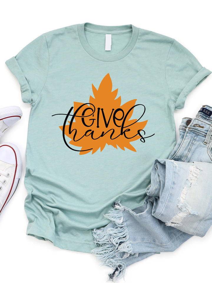 Give Thanks Graphic Tee