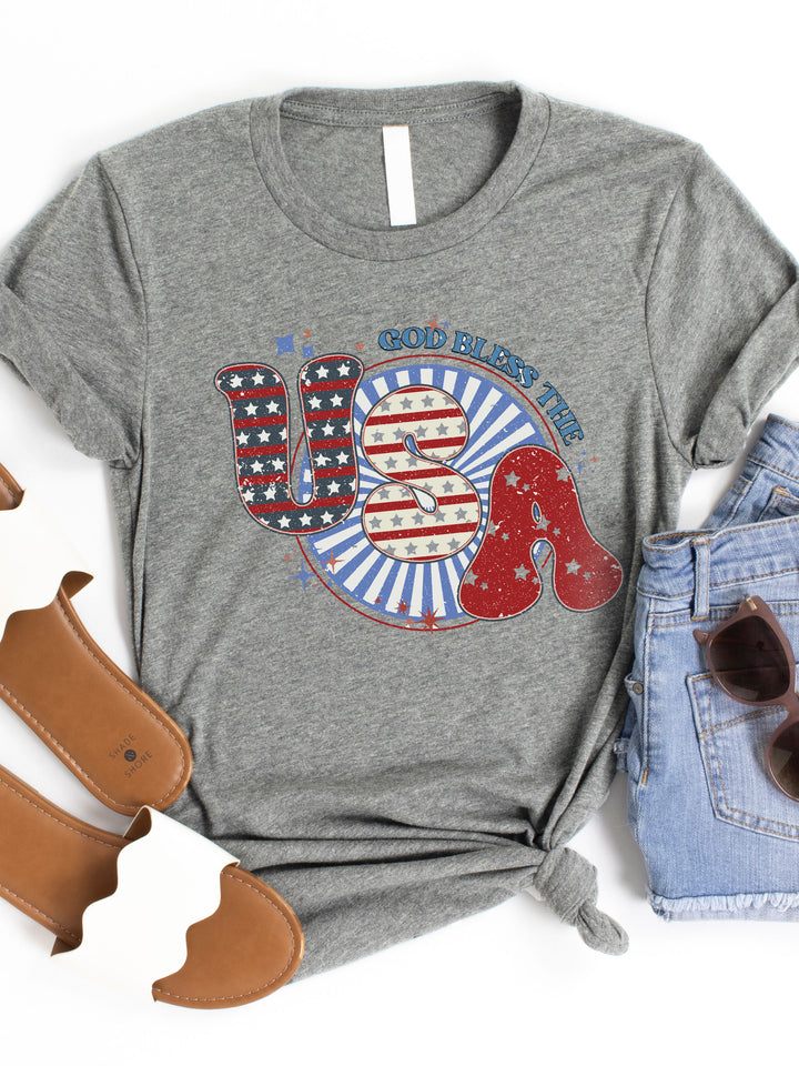 God Bless the USA Graphic Tee