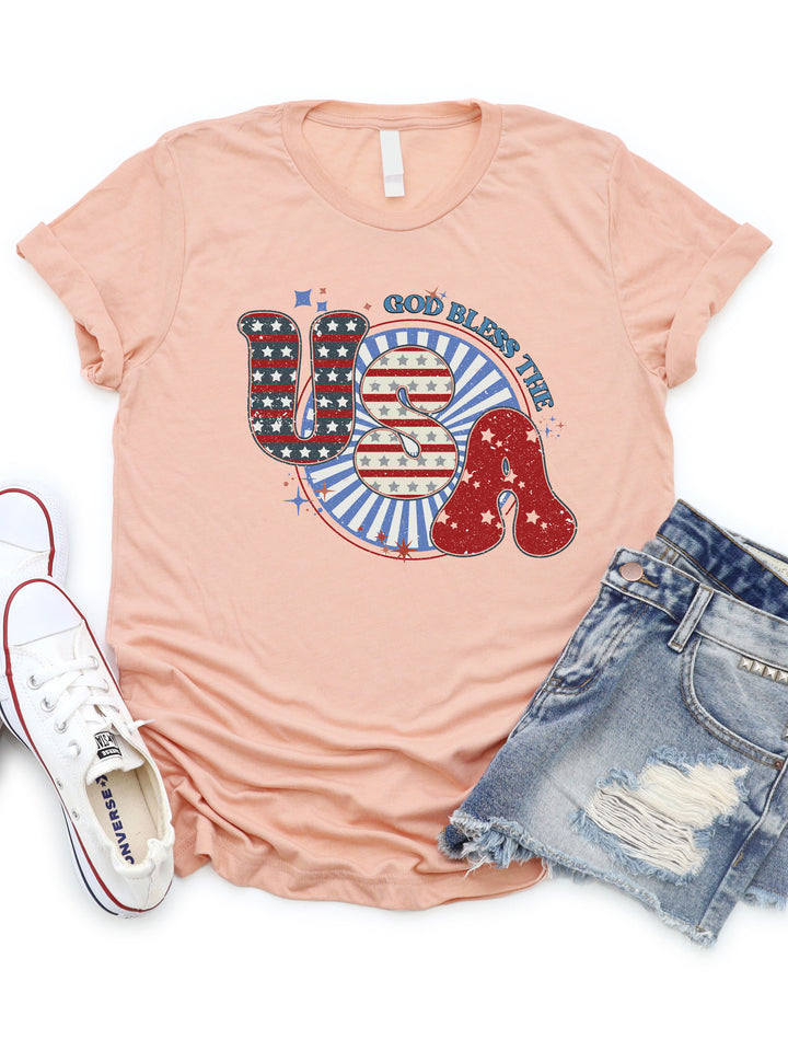 God Bless the USA Graphic Tee
