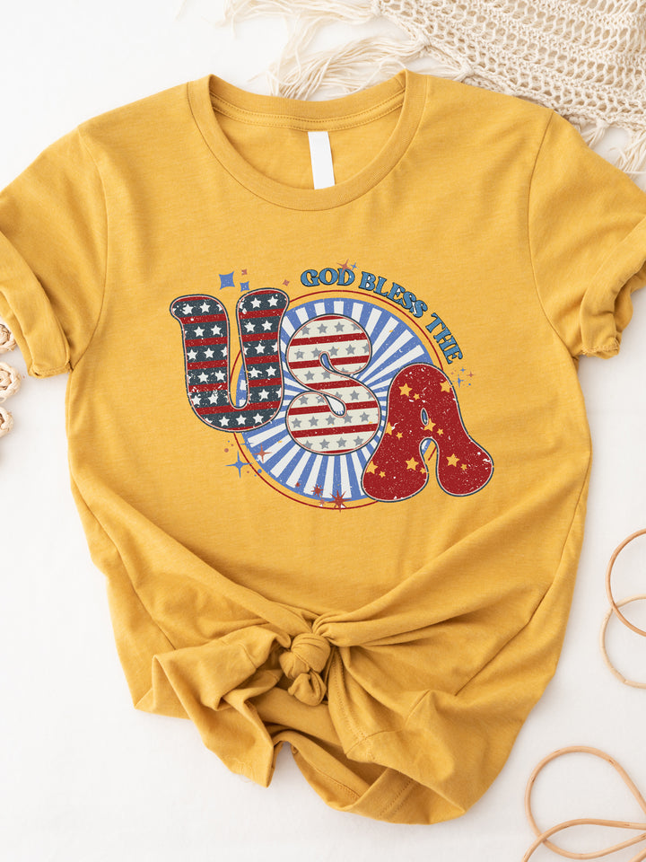 God Bless the USA Graphic Tee
