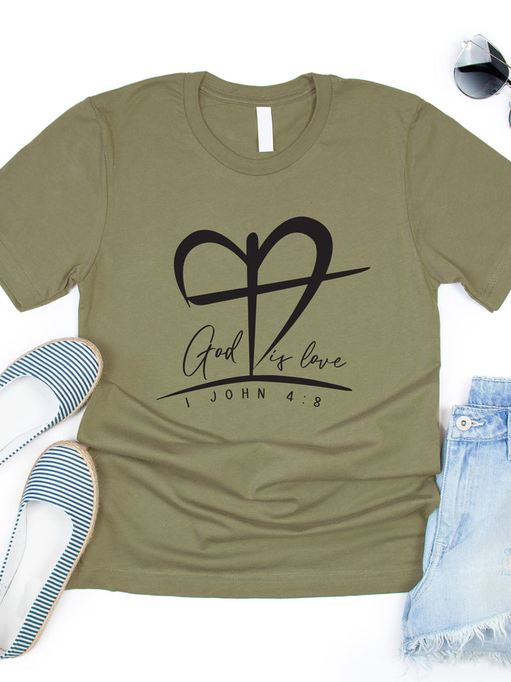 God is Love Graphic Tee