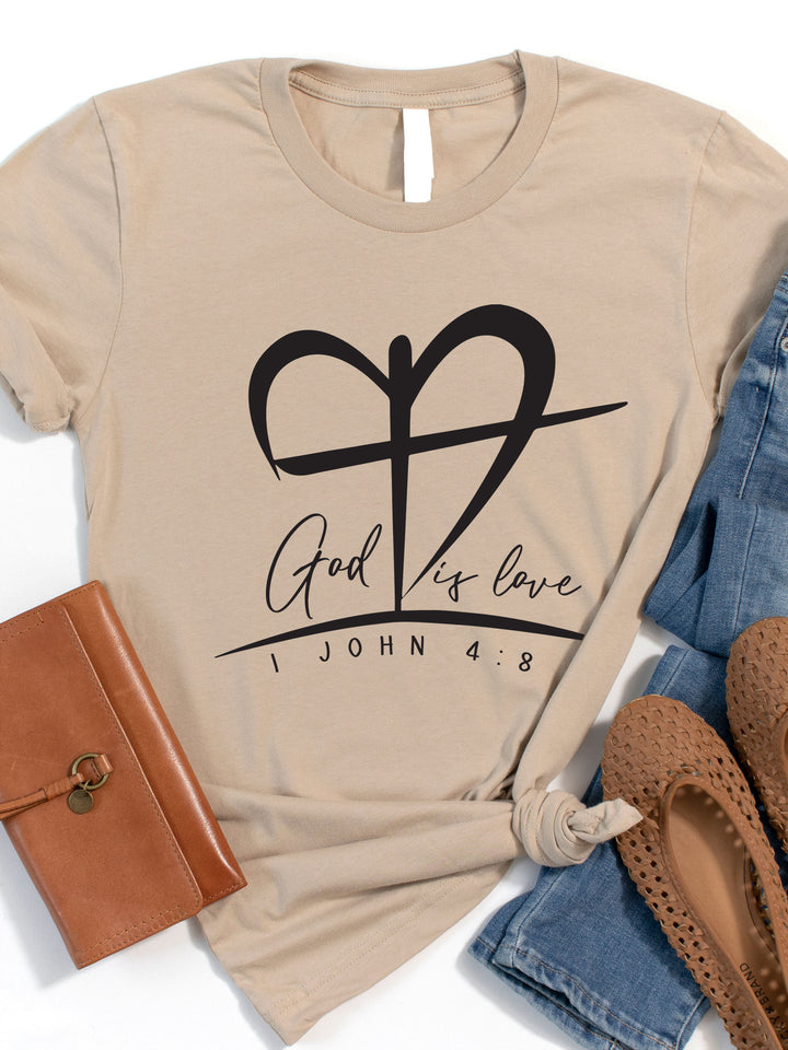 God is Love Graphic Tee