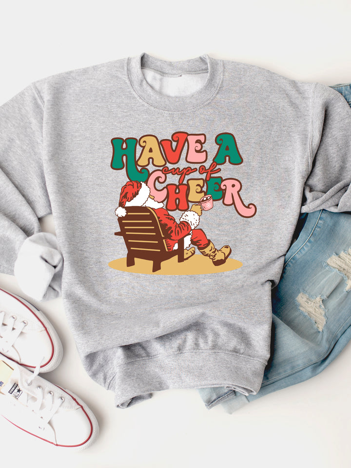 Have a cup of Cheer Graphic Sweatshirt