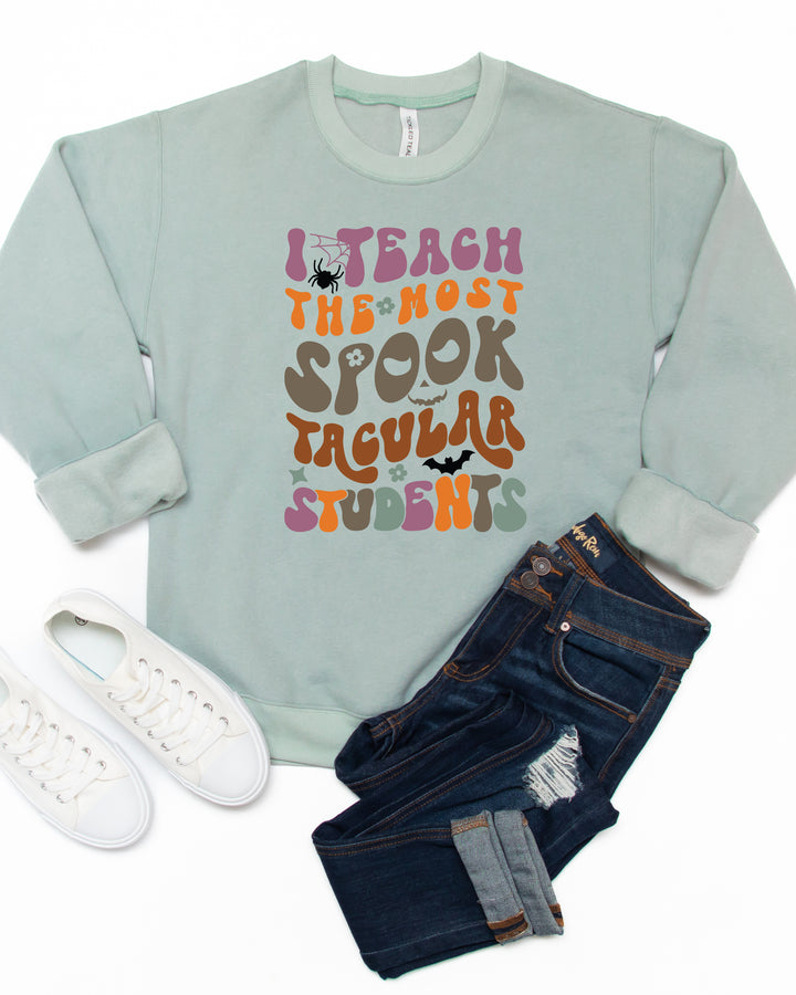 I Teach Spooktacular Students Graphic Sweatshirt