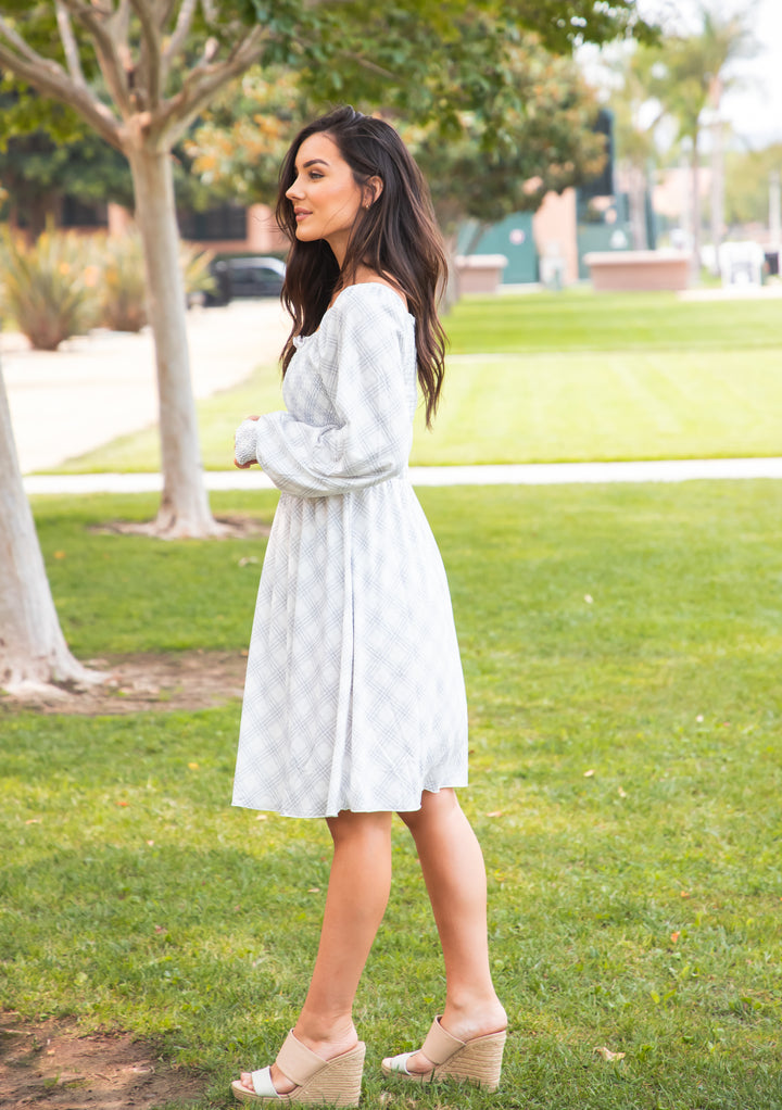 Patterened Smocked Triana Dress