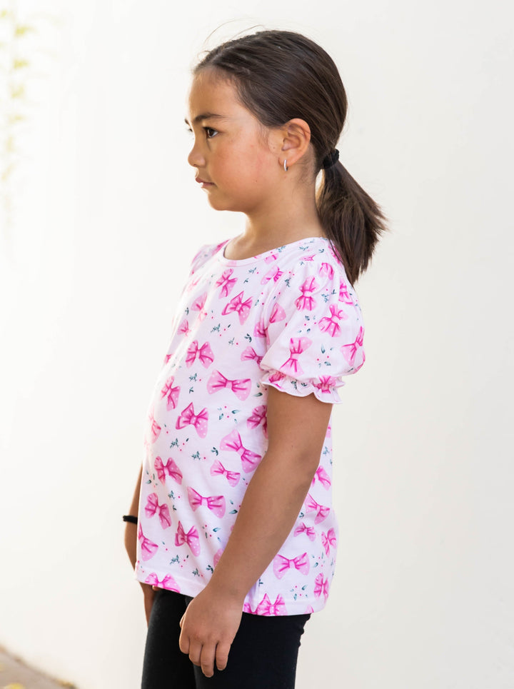 Poof Sleeve Little Girl Top
