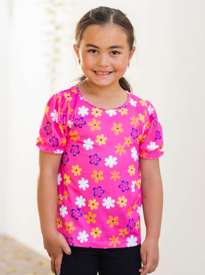 Poof Sleeve Little Girl Top