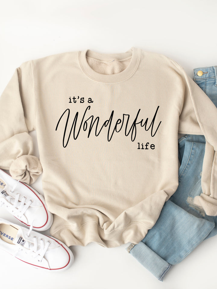 It's a Wonderful Life Graphic Sweatshirt