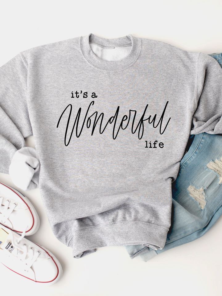 It's a Wonderful Life Graphic Sweatshirt