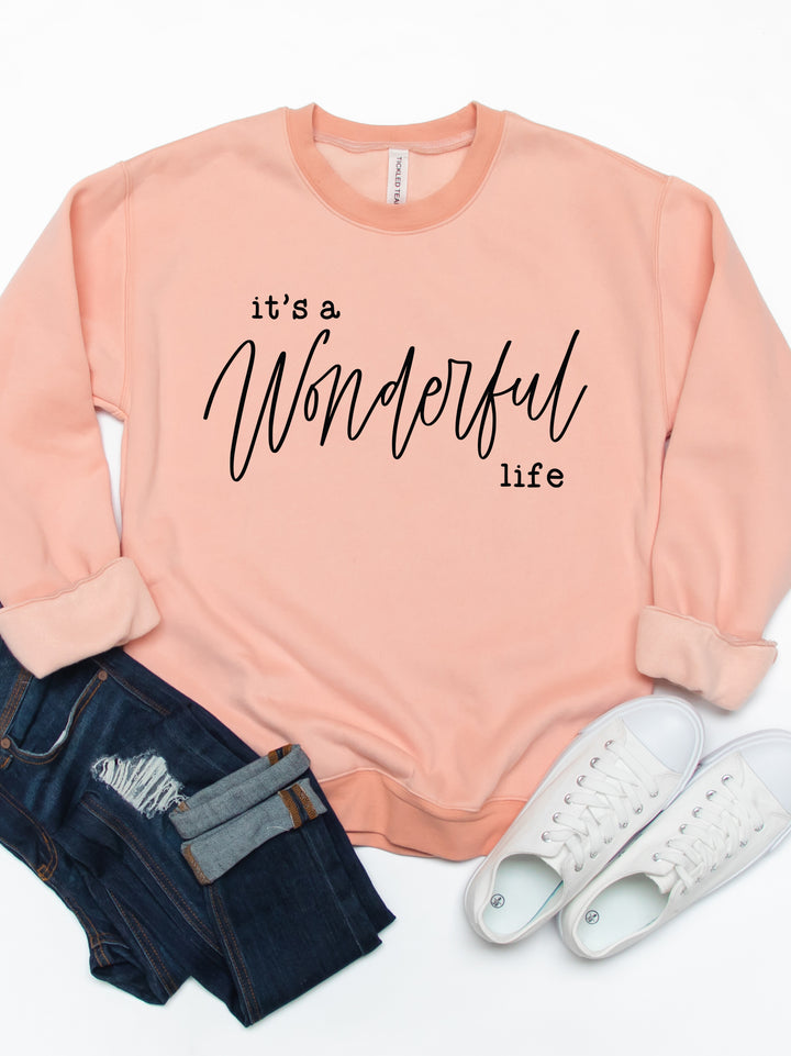 It's a Wonderful Life Graphic Sweatshirt