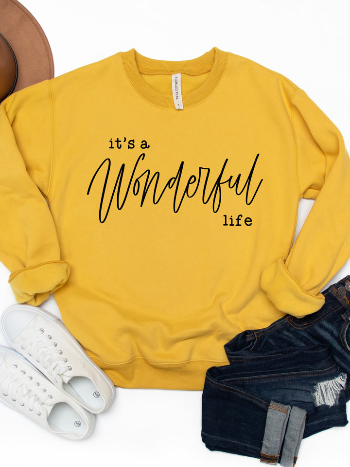 It's a Wonderful Life Graphic Sweatshirt