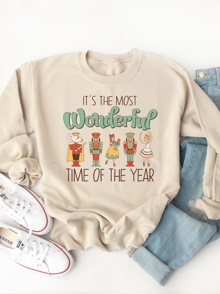 Its the Most Wonderful Time Of The Year, Nutcracker - Graphic Sweatshirt