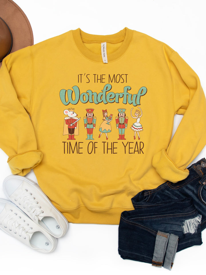 Its the Most Wonderful Time Of The Year, Nutcracker - Graphic Sweatshirt