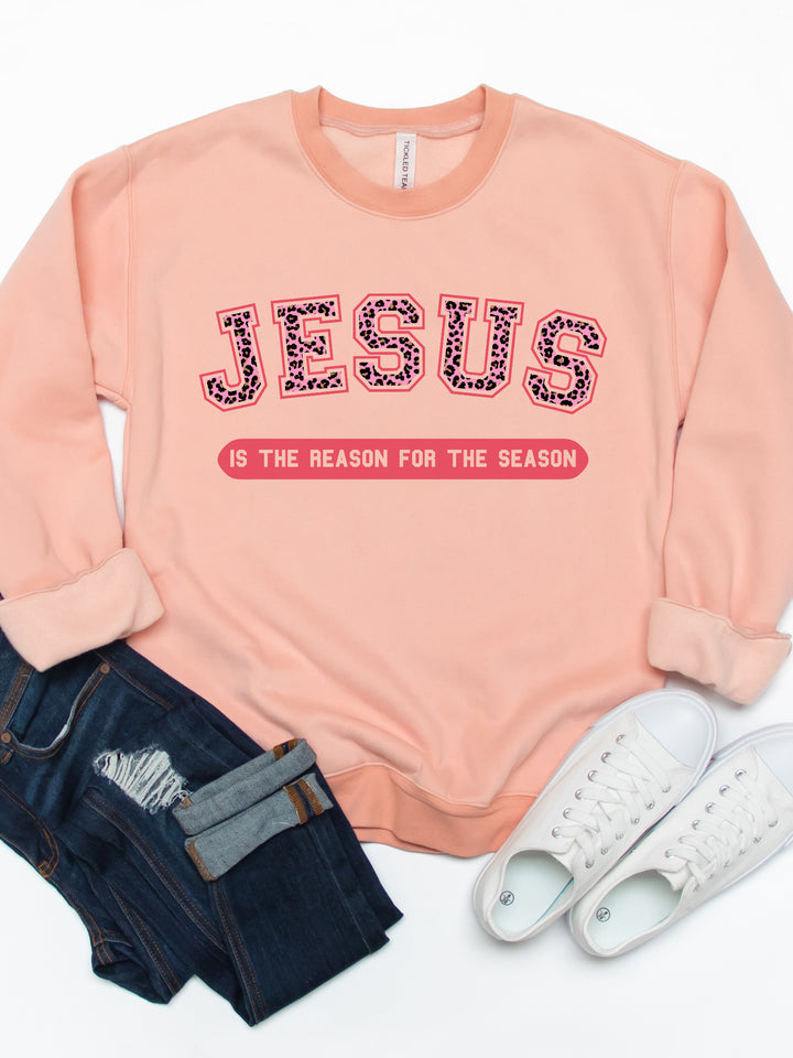 Jesus Is The Reason For The Season - Graphic Sweatshirt