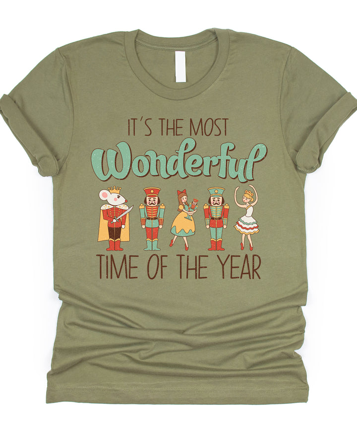Most Wonderful Time Of The Year Nutcracker - Christmas Graphic Tee