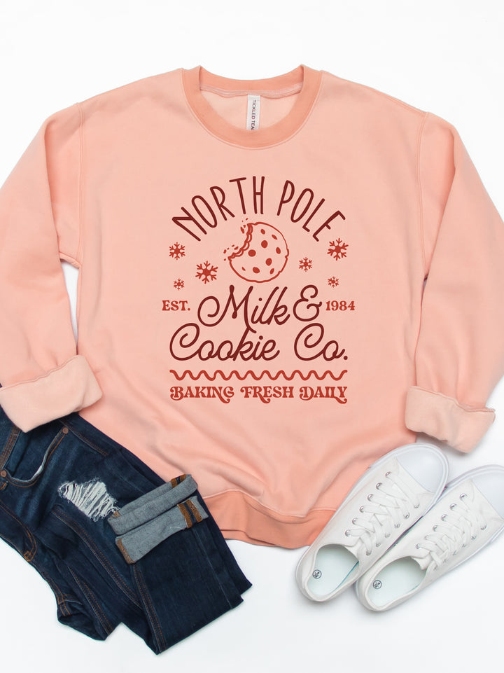 North Pole Cookie Co.- Christmas Graphic Sweatshirt