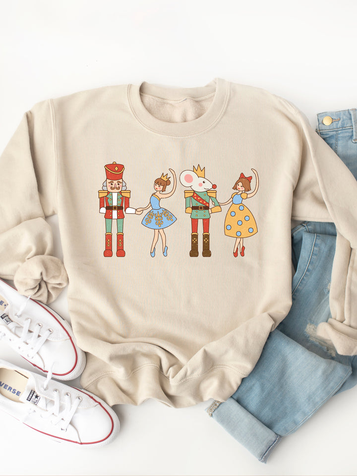 Nutcracker Characters - Graphic Sweatshirt