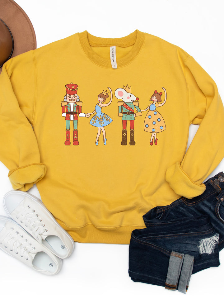 Nutcracker Characters - Graphic Sweatshirt