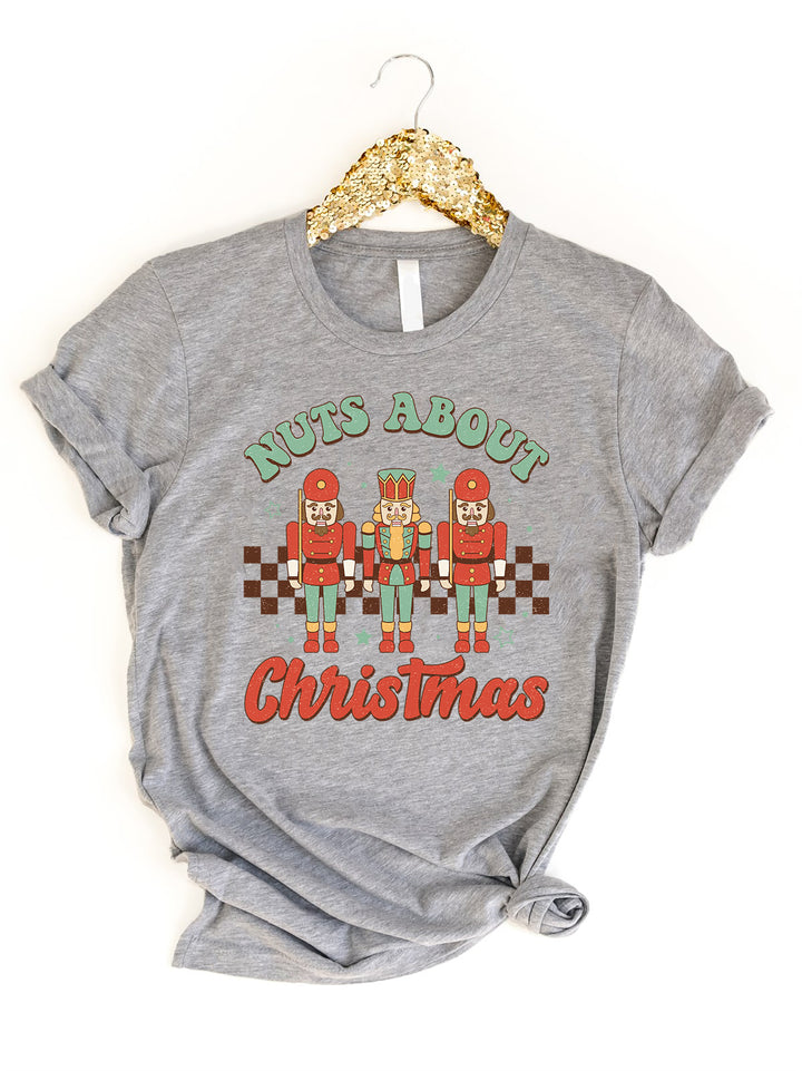 Nuts About Christmas - Christmas Graphic Tee