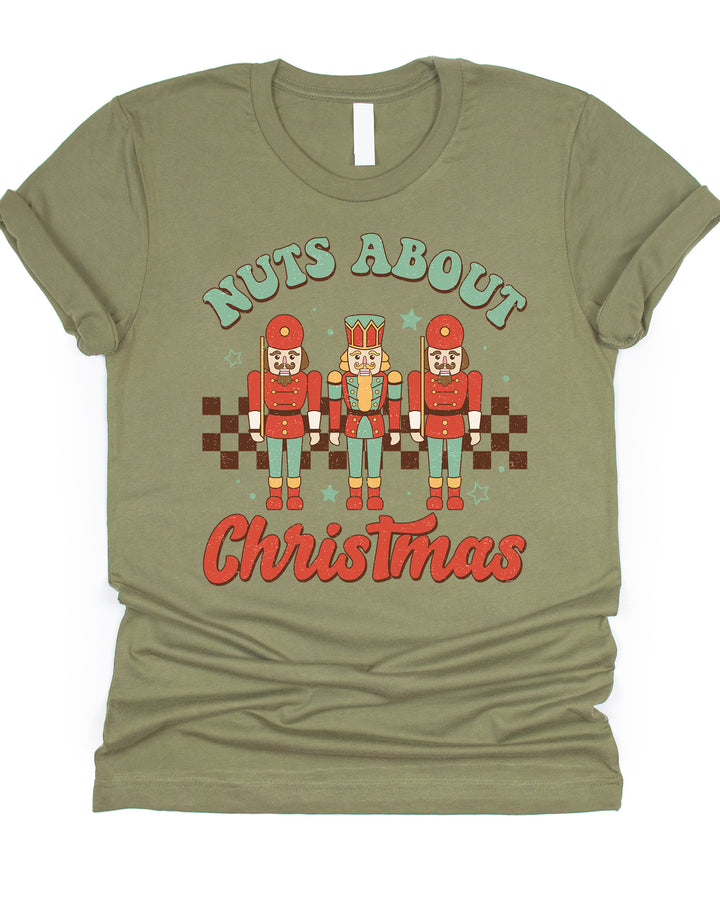 Nuts About Christmas - Christmas Graphic Tee