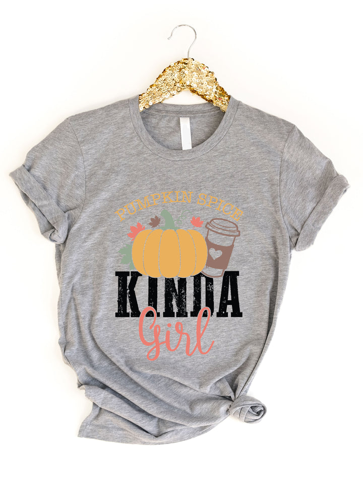 Pumpkin Spice Kinda Girl Graphic Tee