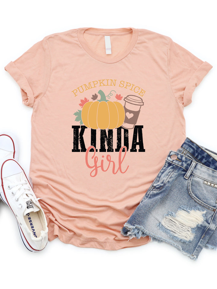 Pumpkin Spice Kinda Girl Graphic Tee