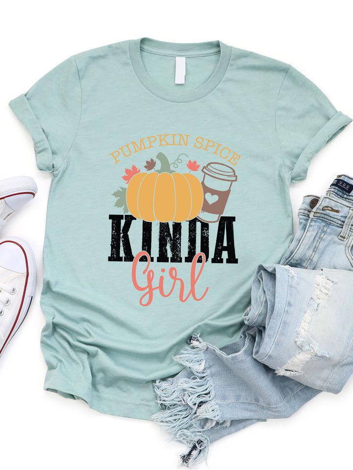 Pumpkin Spice Kinda Girl Graphic Tee
