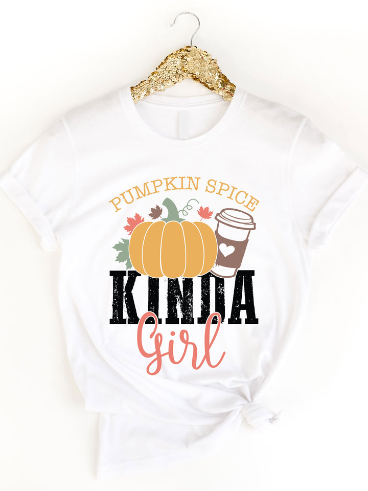 Pumpkin Spice Kinda Girl Graphic Tee