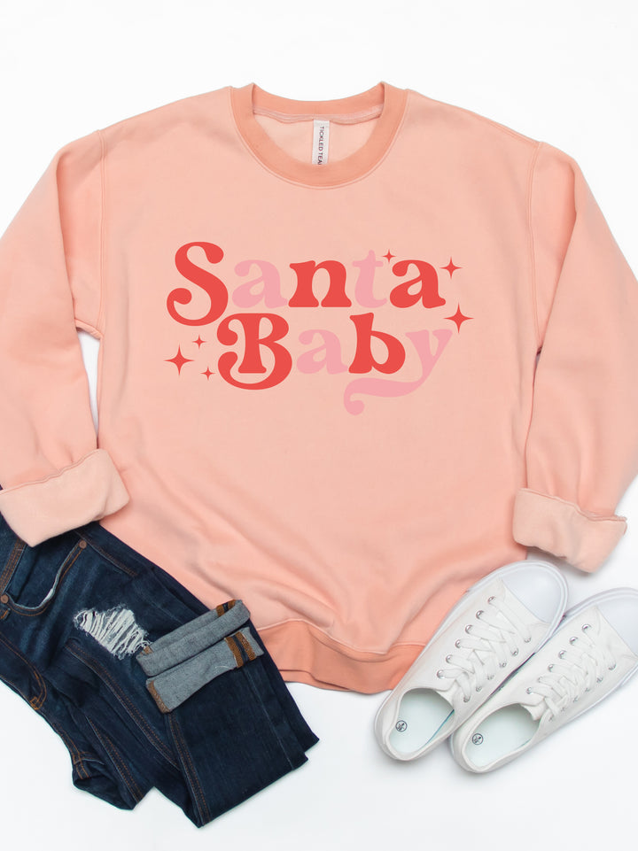 Santa Baby - Christmas Graphic Sweatshirt