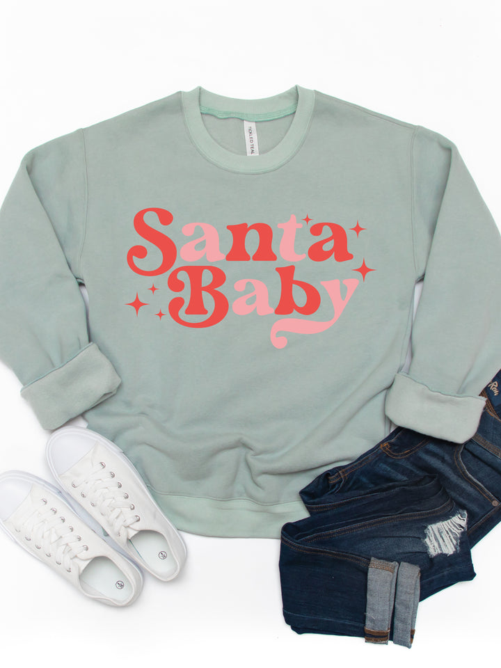 Santa Baby - Christmas Graphic Sweatshirt